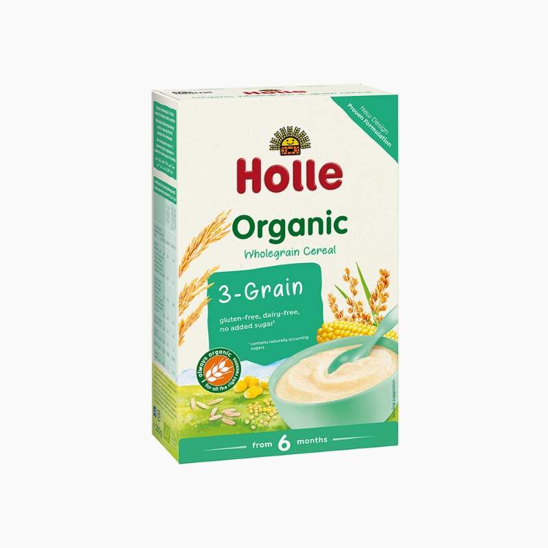 Wholegrain Cereal 3-Grain 250g Holle