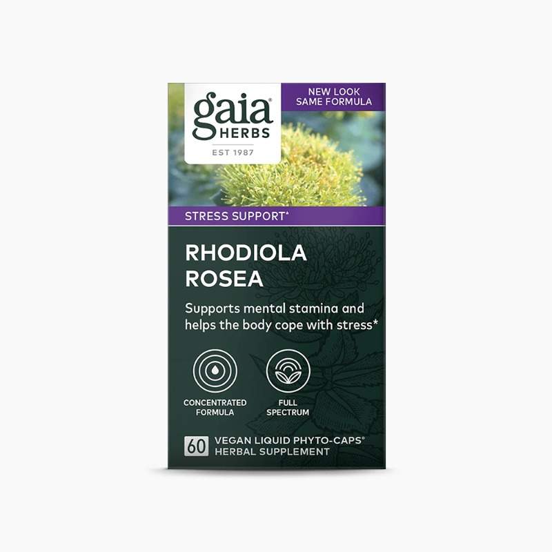 Rhodiola Rosea 60 capsules Gaia Herbs