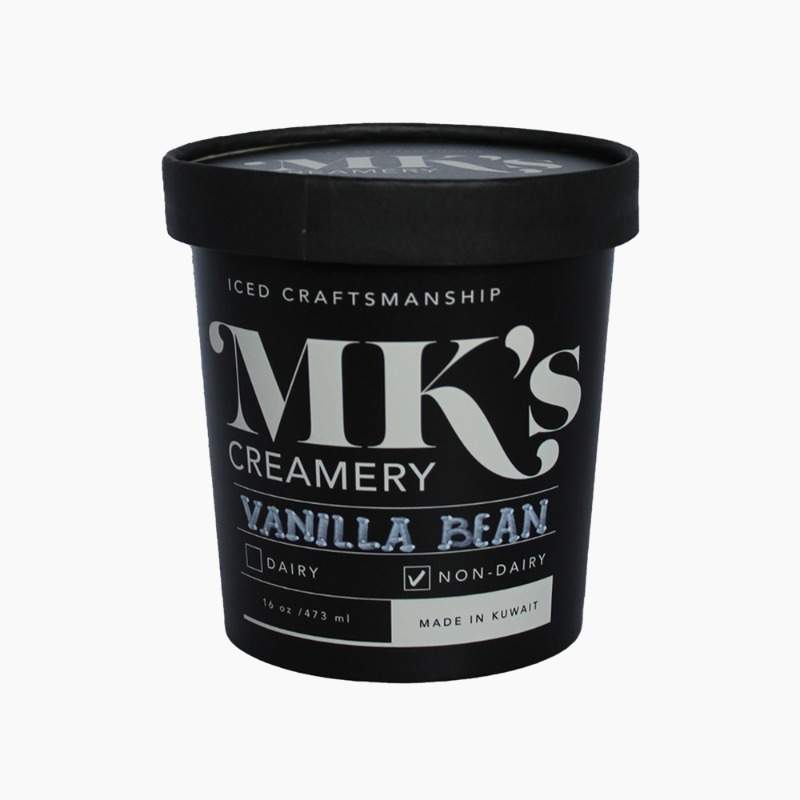 Vanilla Bean Vegan Ice Cream 473ml MK's