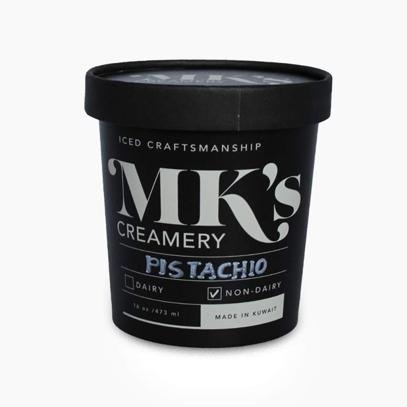 Pistachio Vegan Ice Cream 473ml MK's