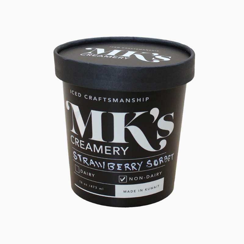 Strawberry Sorbet 473ml MK's