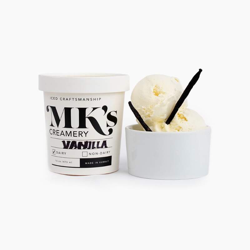 Vanilla Ice Cream 473ml MK'S