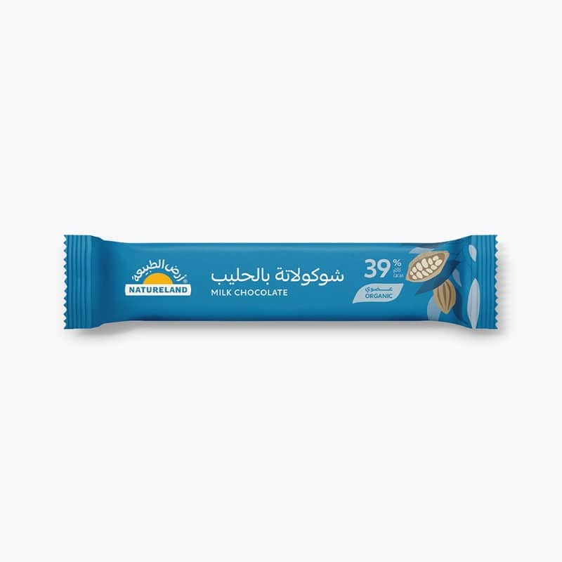 شوكولاتة بالحليب ٣٥جم أرض الطبيعة