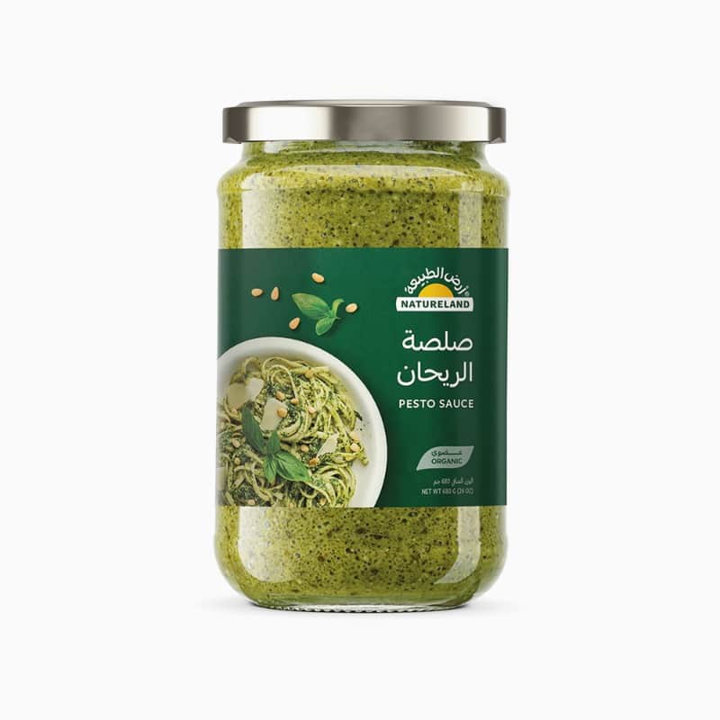 صلصة الريحان ٦٨٠جم أرض الطبيعة