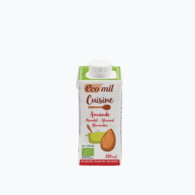 Cooking Creme - Almond 200ml Ecomil