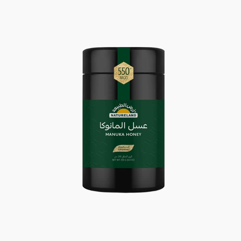 +550 MGO عسل المانوكا ٢٥٠جم أرض الطبيعة