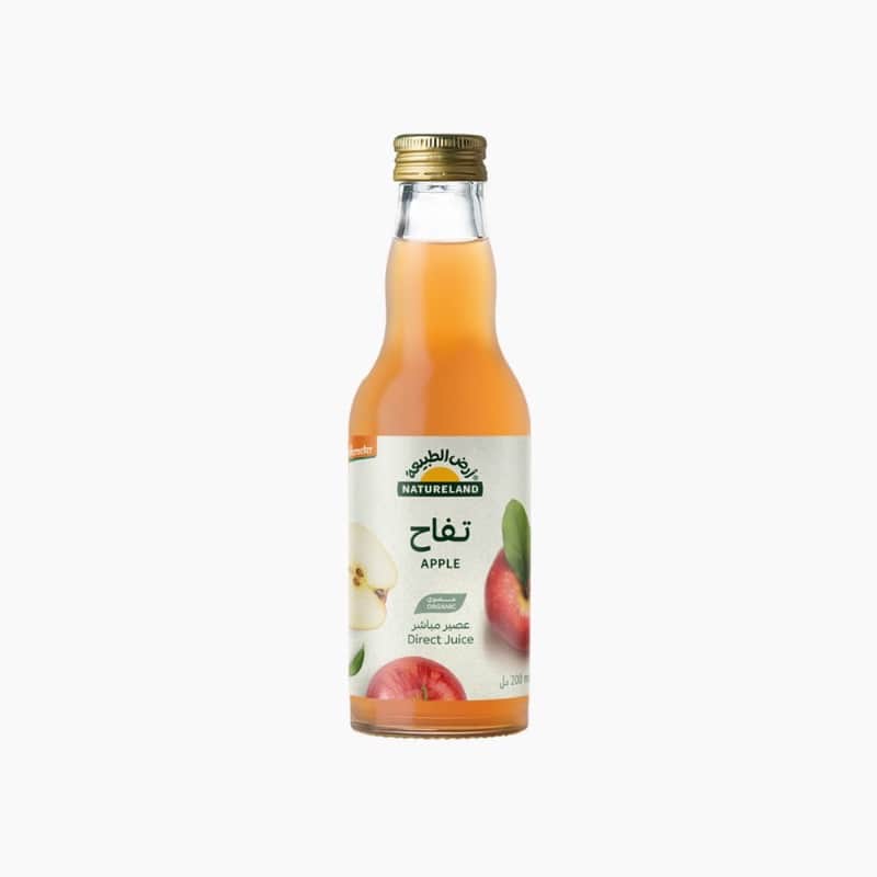 عصير تفاح ٢٠٠ مل أرض الطبيعة