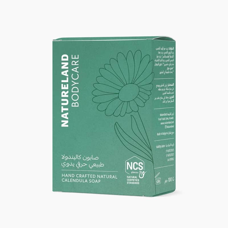 Natural Calendula Soap - Hand Crafted 100g Natureland