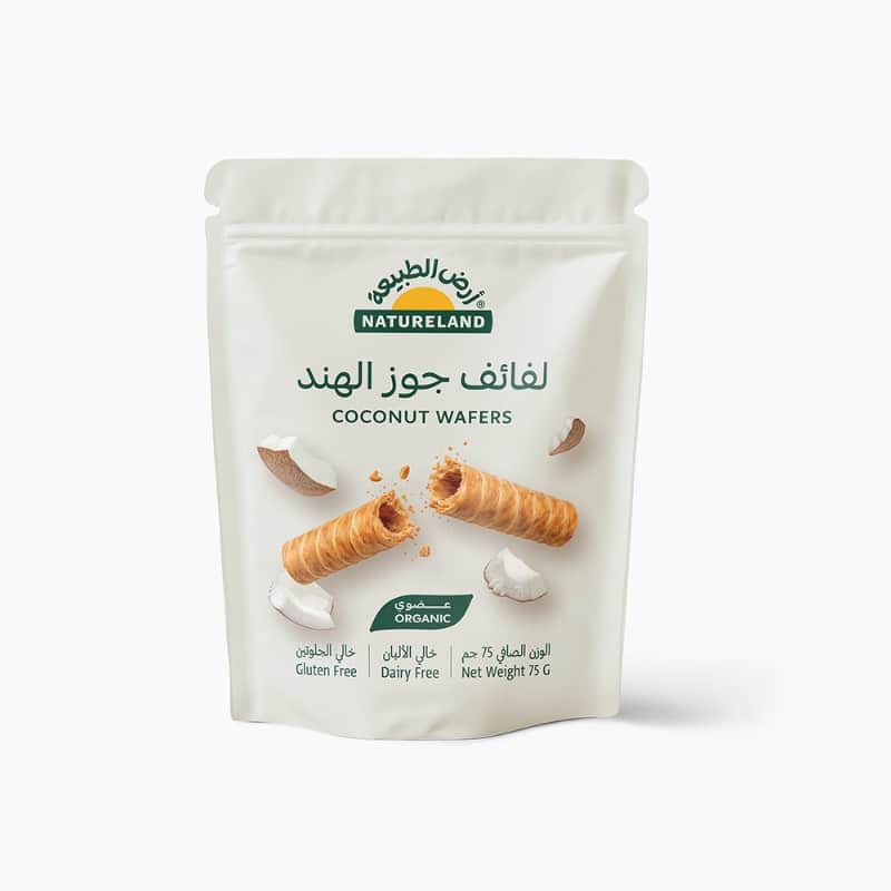 Coconut Wafers 75g Natureland