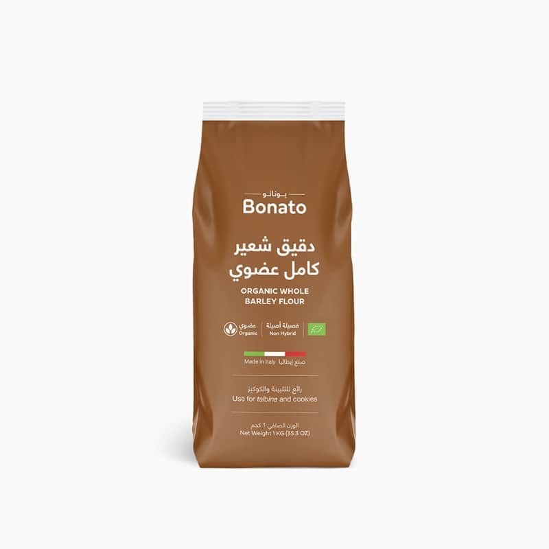دقيق شعير كامل ١كجم بوناتو