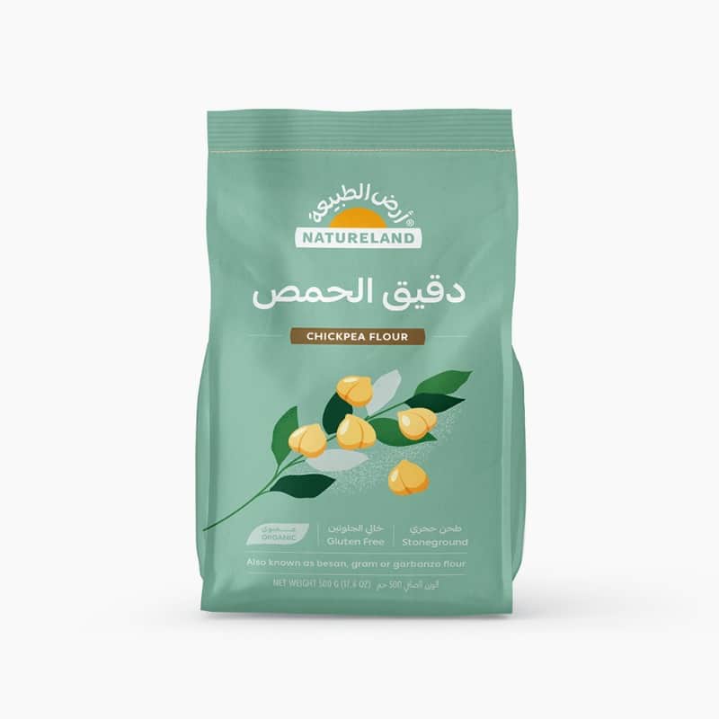 دقيق الحمص ٥٠٠جم أرض الطبيعة