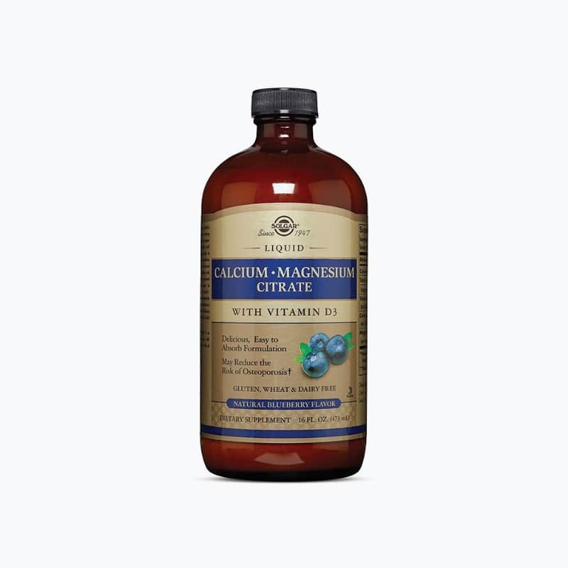 Calcium Magnesium Citrate B.BERRY 16OZ Solgar