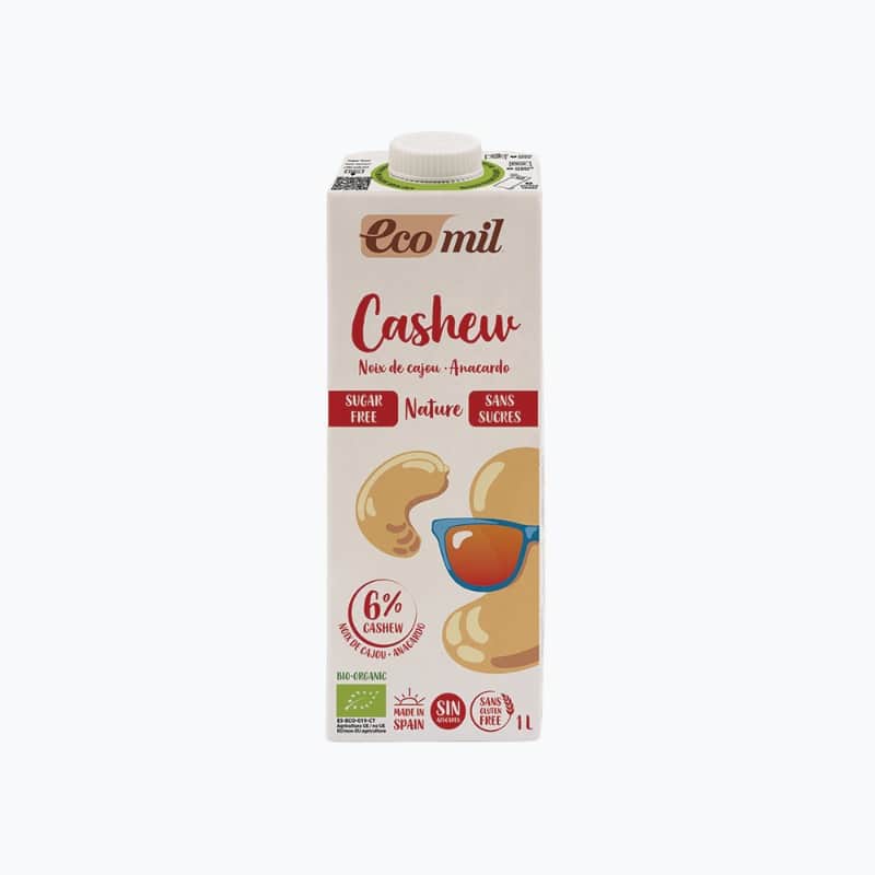 Cashew Drink Sugar Free Bio 1L 1L Ecomil