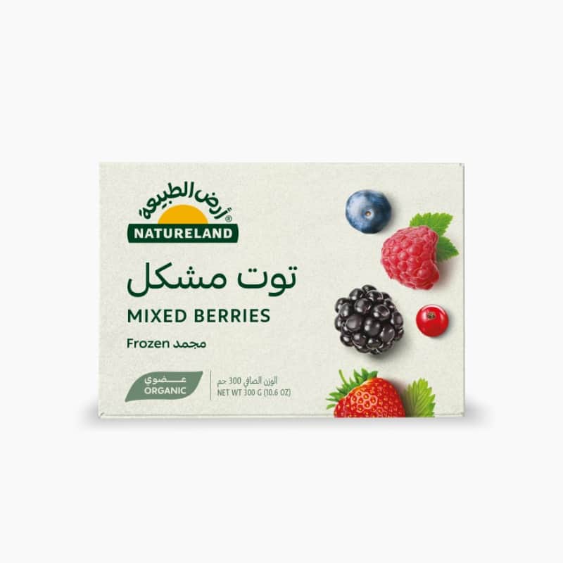 توت مشكل مجمد ٣٠٠جم أرض الطبيعة