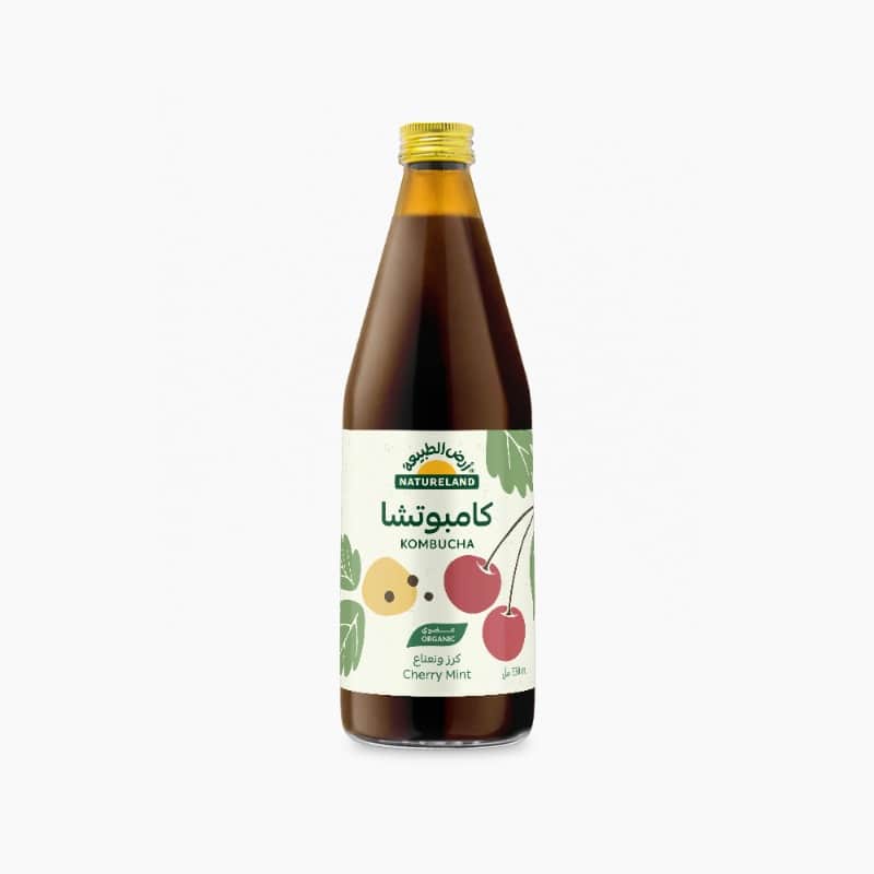 Kombucha - Cherry Mint 330ml Natureland