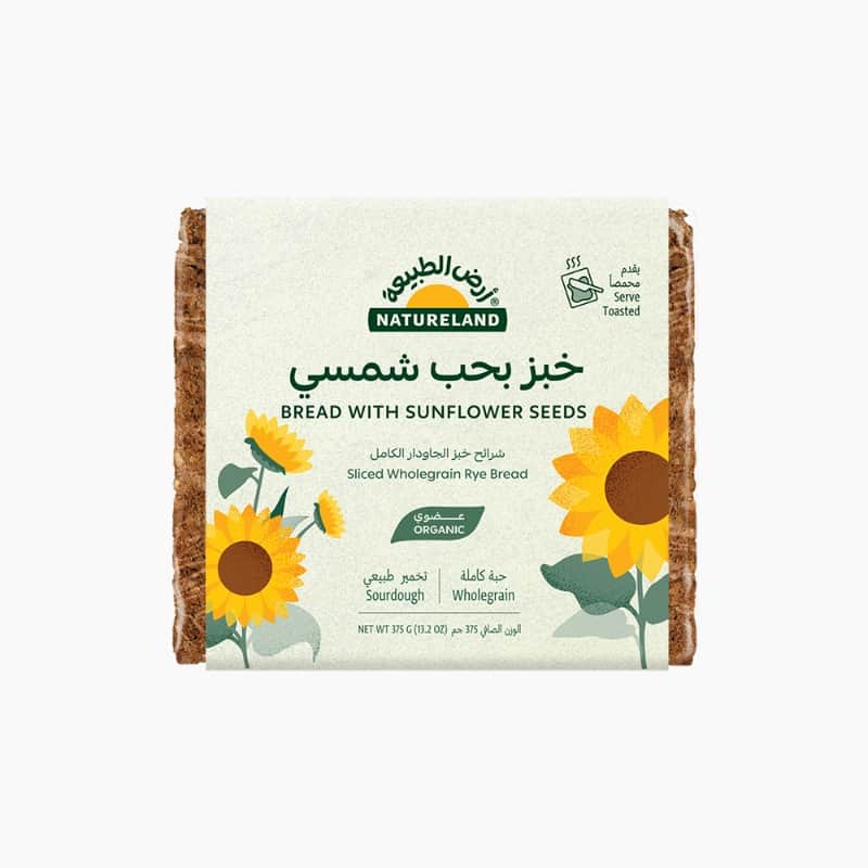 Sunflower Bread 375g Natureland