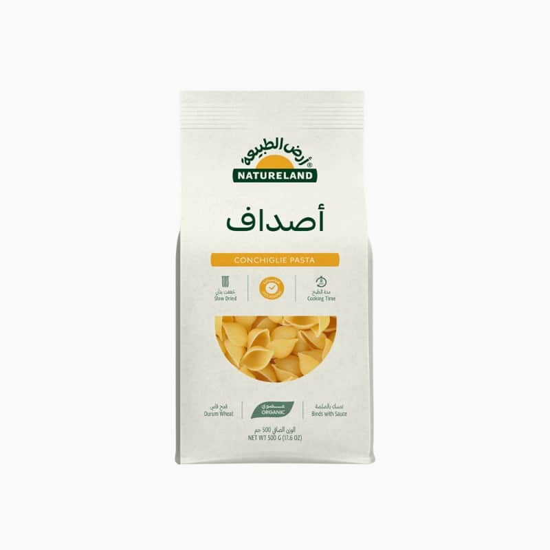 معكرونة أصداف ٥٠٠جم أرض الطبيعة