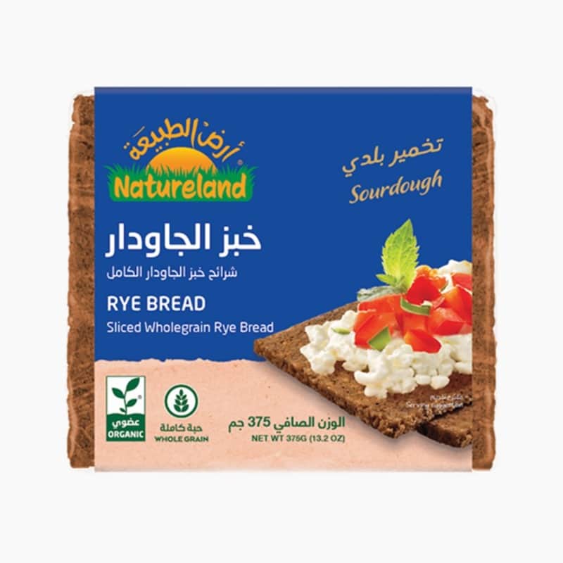 خبز الجاودار ٣٧٥جم - مدة الصلاحية قصيرة: 28.07.2024 أرض الطبيعة