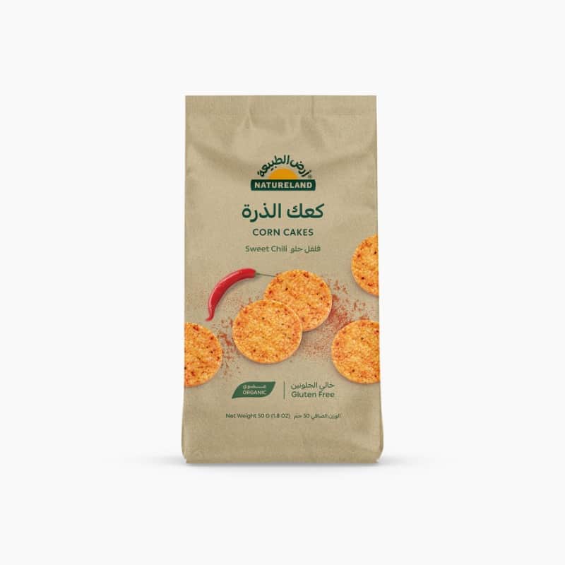 Corn Cakes - Sweet chili 50g Natureland