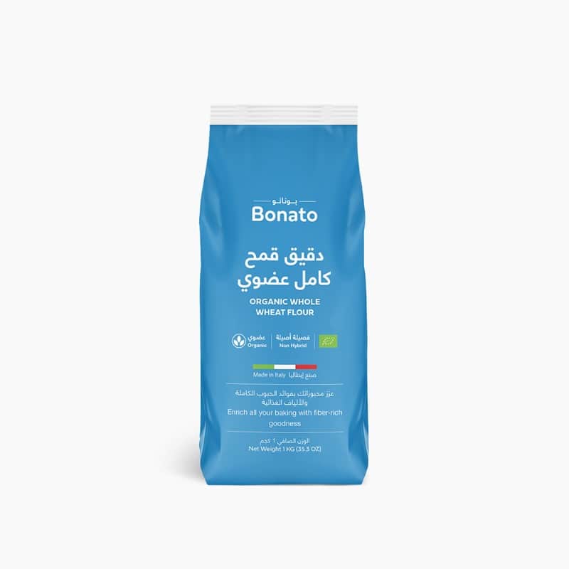 دقيق قمح كامل ١كجم بوناتو