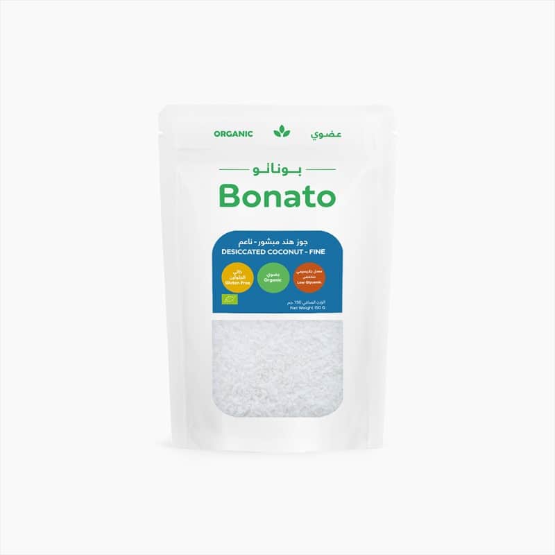 جوز هند مبشور - ناعم ١٥٠جم بوناتو