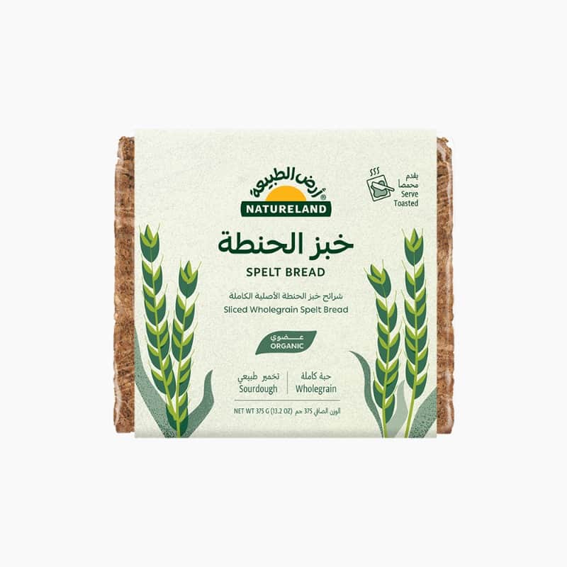 Spelt Bread 375g Natureland
