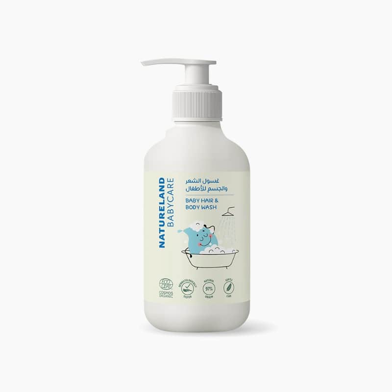 Baby Hair & Body Wash 500ml Natureland