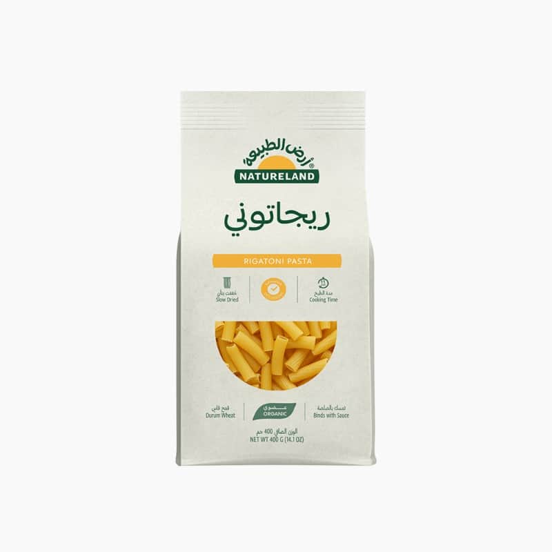 Rigatoni Pasta 400g Natureland