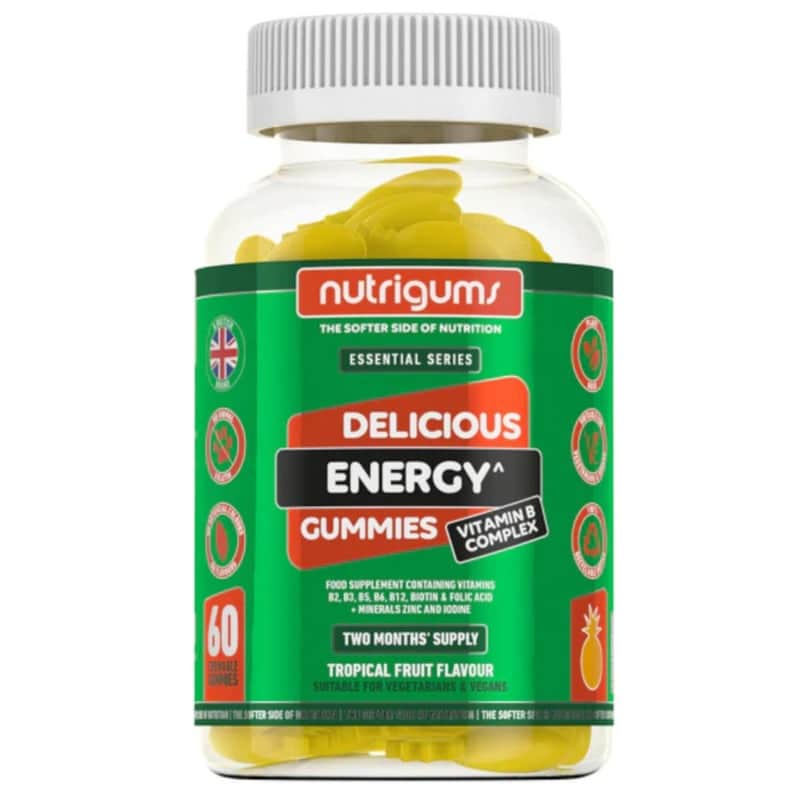 Delicious Energy 60gummies Nutrigums