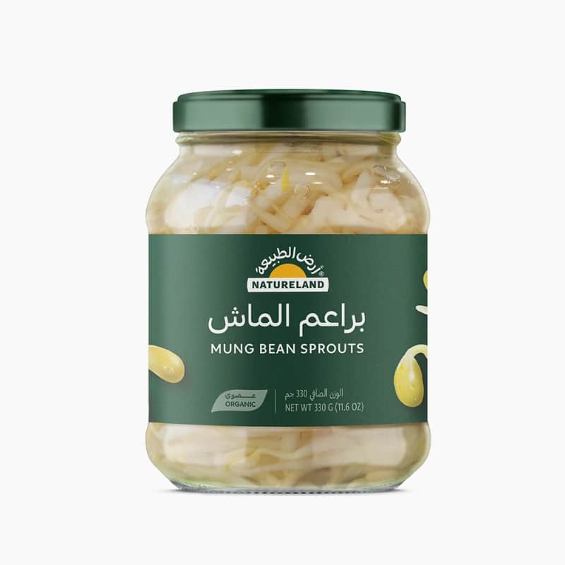 براعم الماش ٣٣٠جم أرض الطبيعة