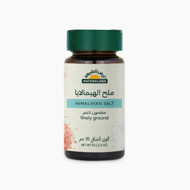 ملح الهيمالايا - ناعم ٩٥جم أرض الطبيعة