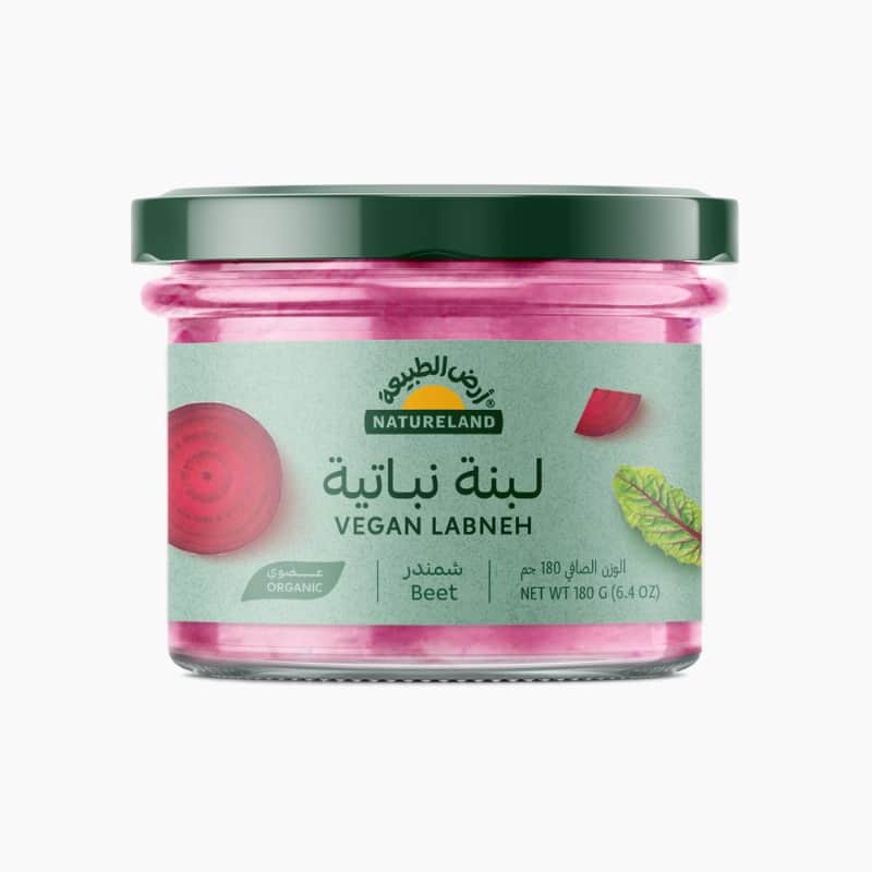 لبنة نباتية - شمندر ١٨٠جم أرض الطبيعة