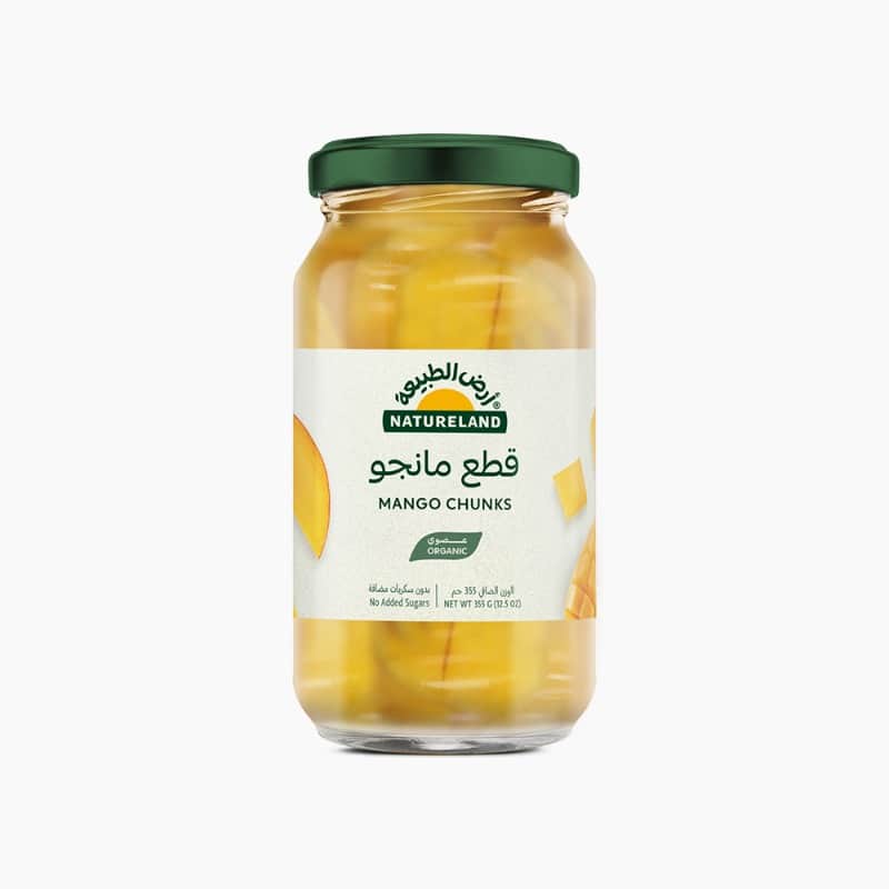 قطع مانجو ٣٥٥جم أرض الطبيعة