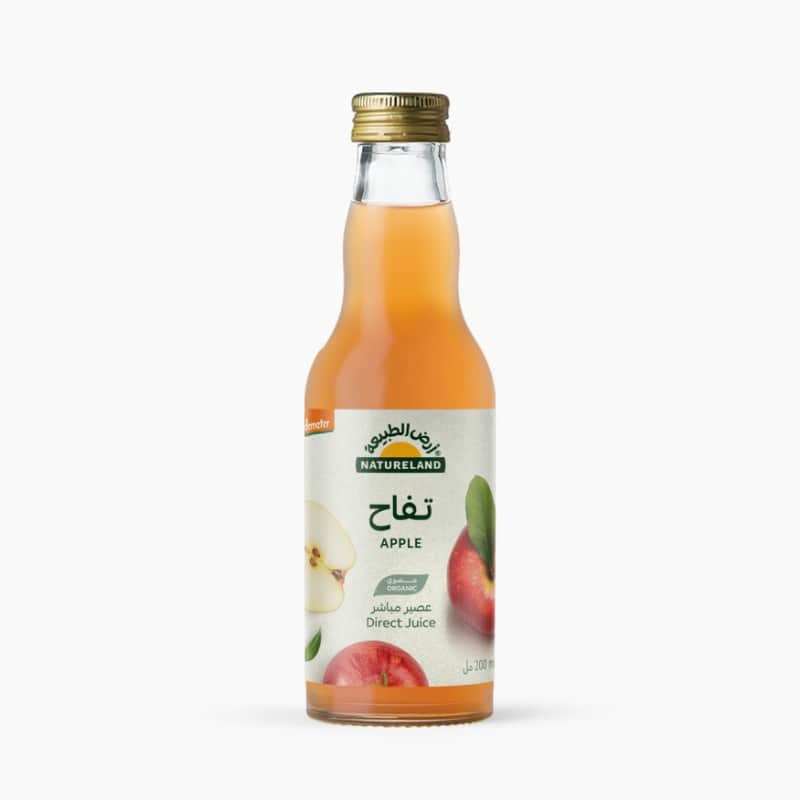 عصير تفاح ٢٠٠ مل أرض الطبيعة