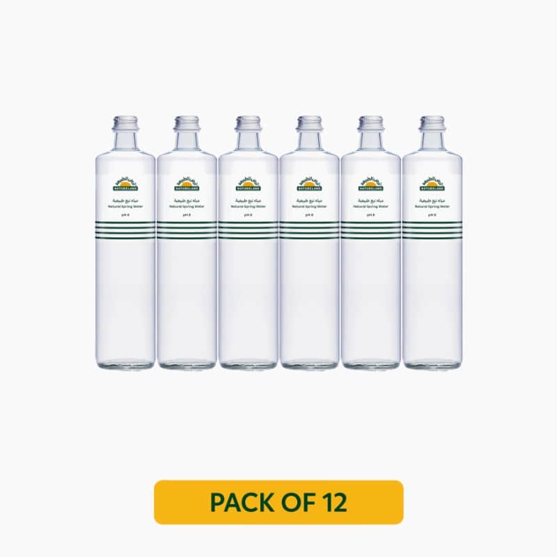 Box of Natural Spring Water - Glass 12 x 700ml Natureland