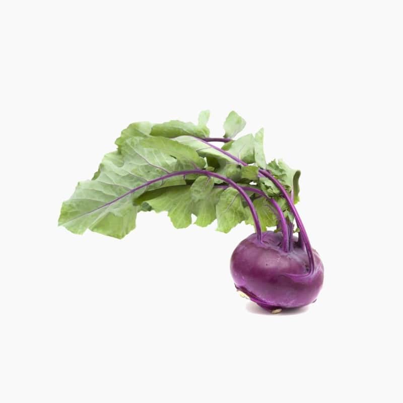 Kohlrabi cabbage Tray 1kg Earth