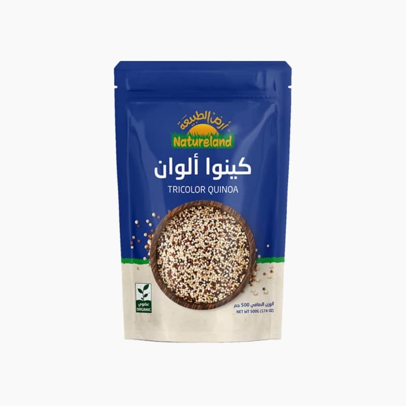 كينوا ألوان ٥٠٠جم أرض الطبيعة