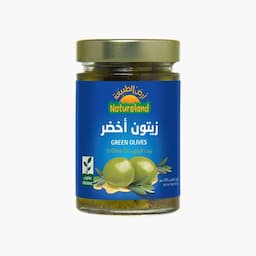 زيتون أخضر بزيت الزيتون