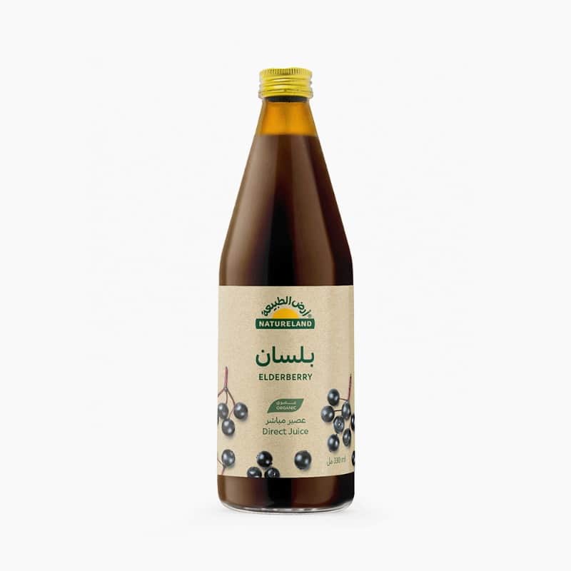 Elderberry Juice 330ml Natureland