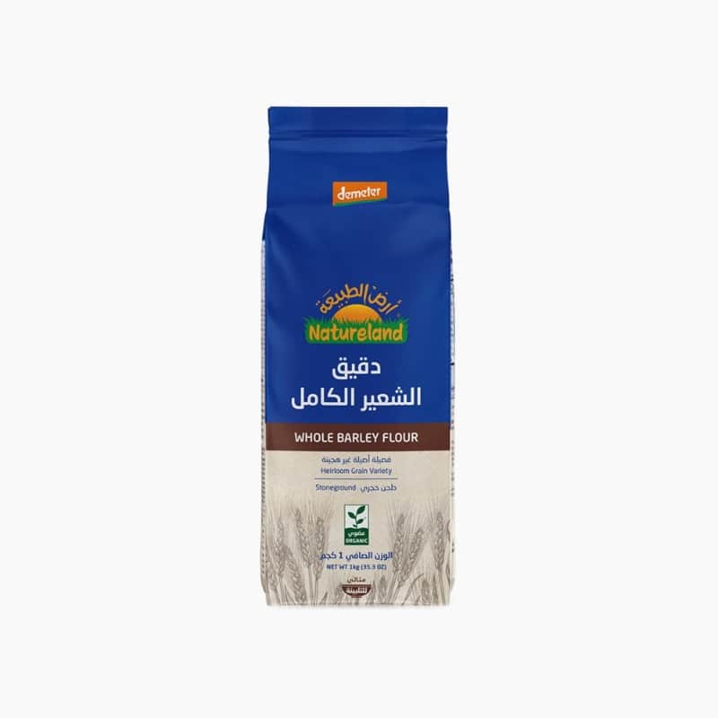 Whole Barley Flour 1kg Natureland