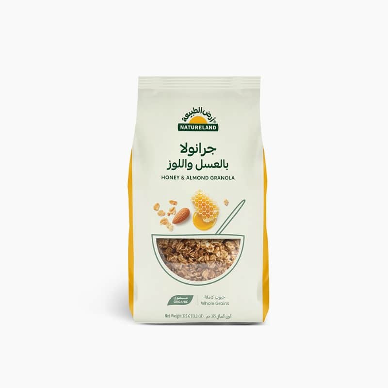 Honey & Almond Granola 375g Natureland