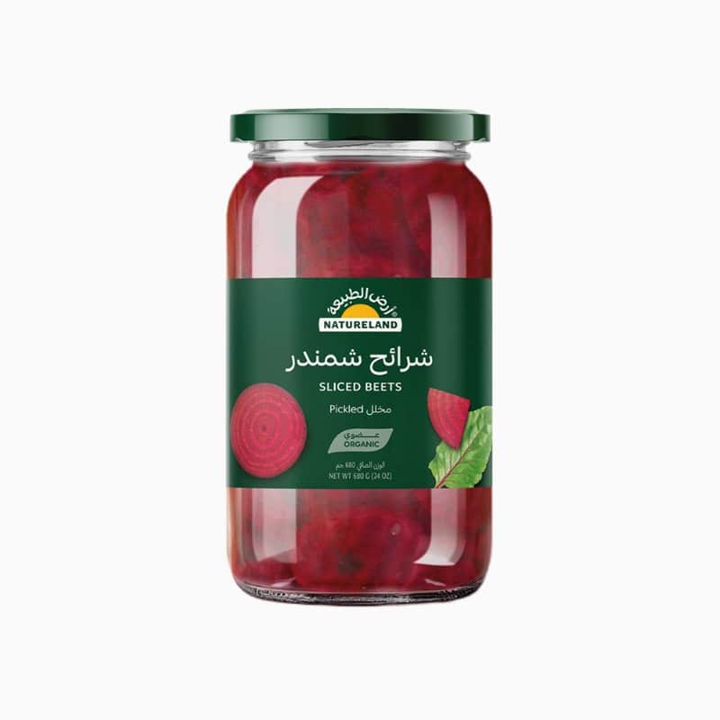 شرائح شمندر ٦٨٠جم أرض الطبيعة