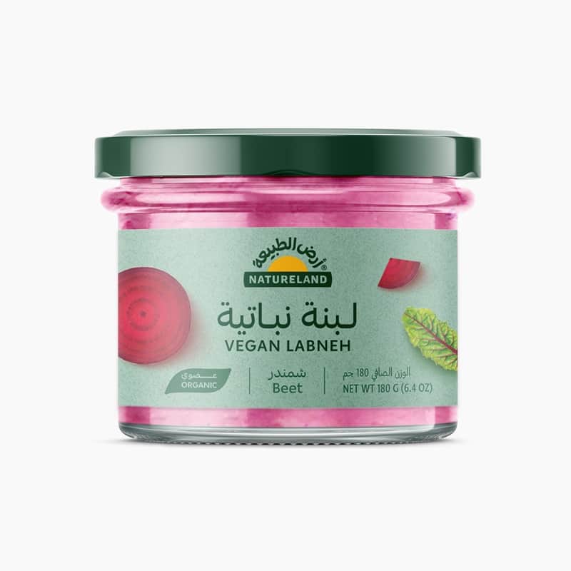 لبنة نباتية - شمندر ١٨٠جم أرض الطبيعة