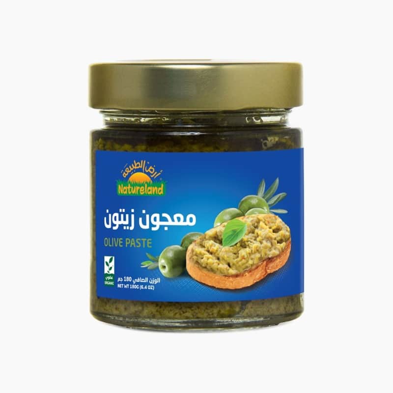 Green Olive Paste 180g Natureland