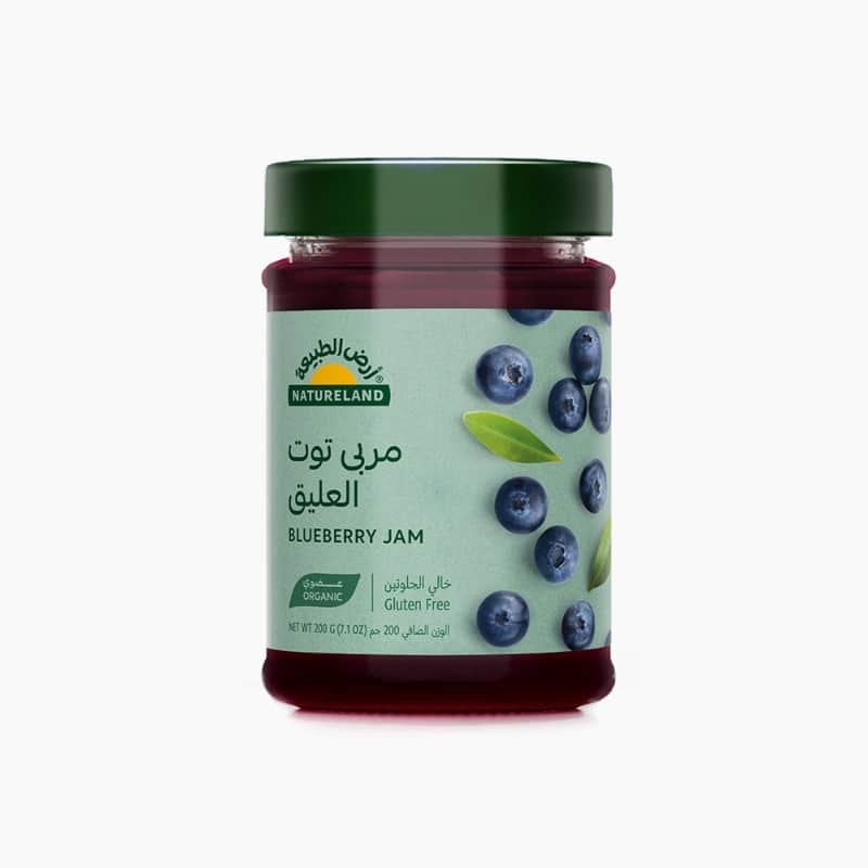 مربى توت العليق ٢٠٠جم أرض الطبيعة