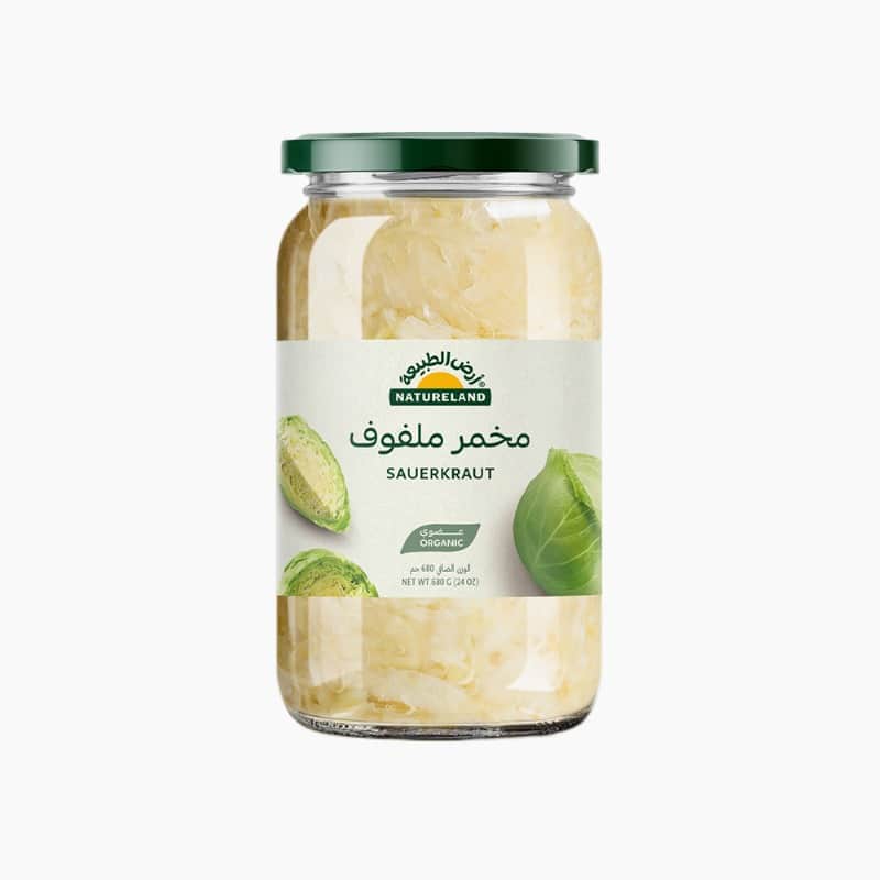 مخمر ملفوف ٦٨٠جم أرض الطبيعة